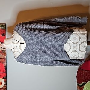 Crop top knitted sweater